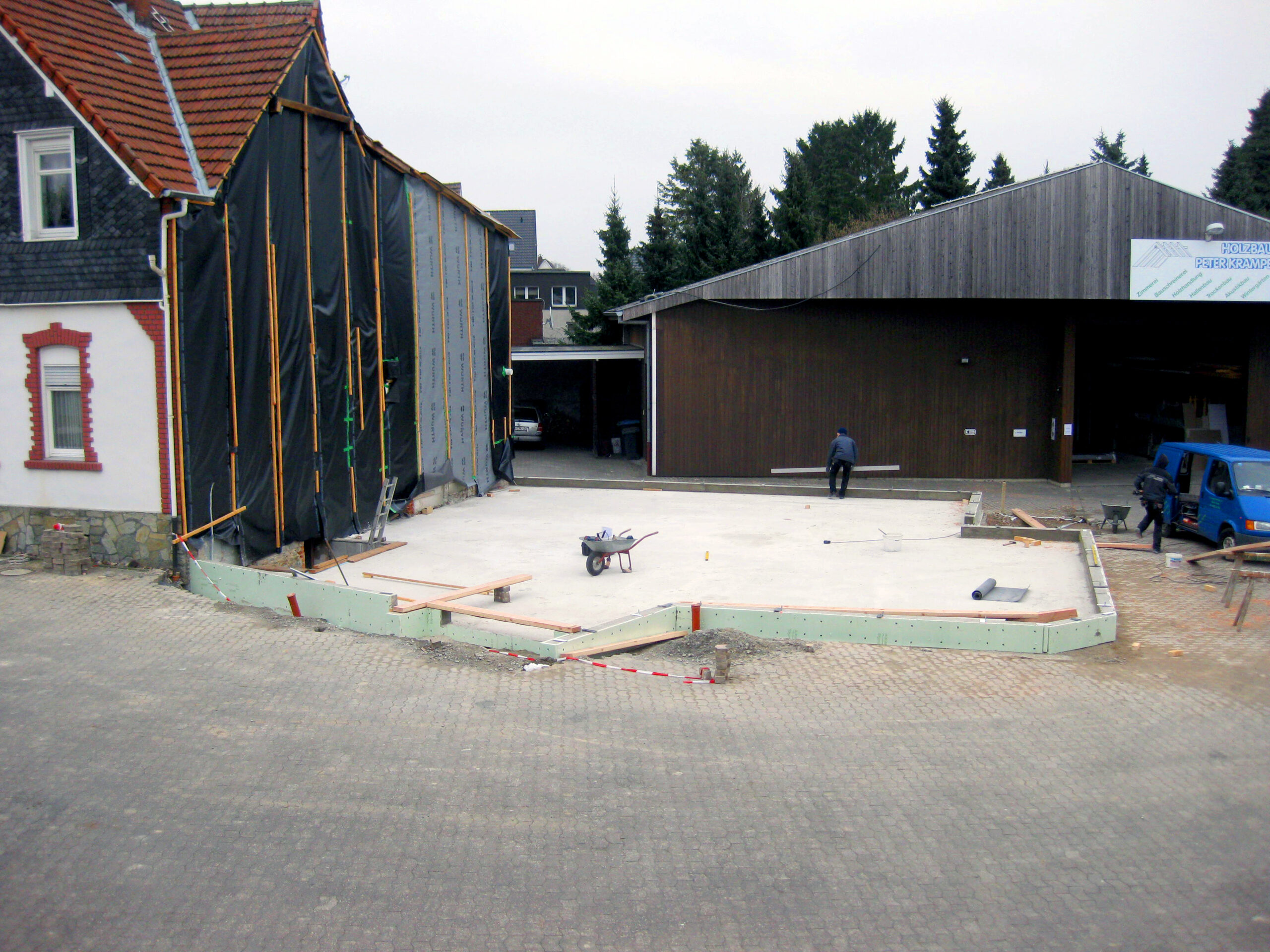 Anbau Büro